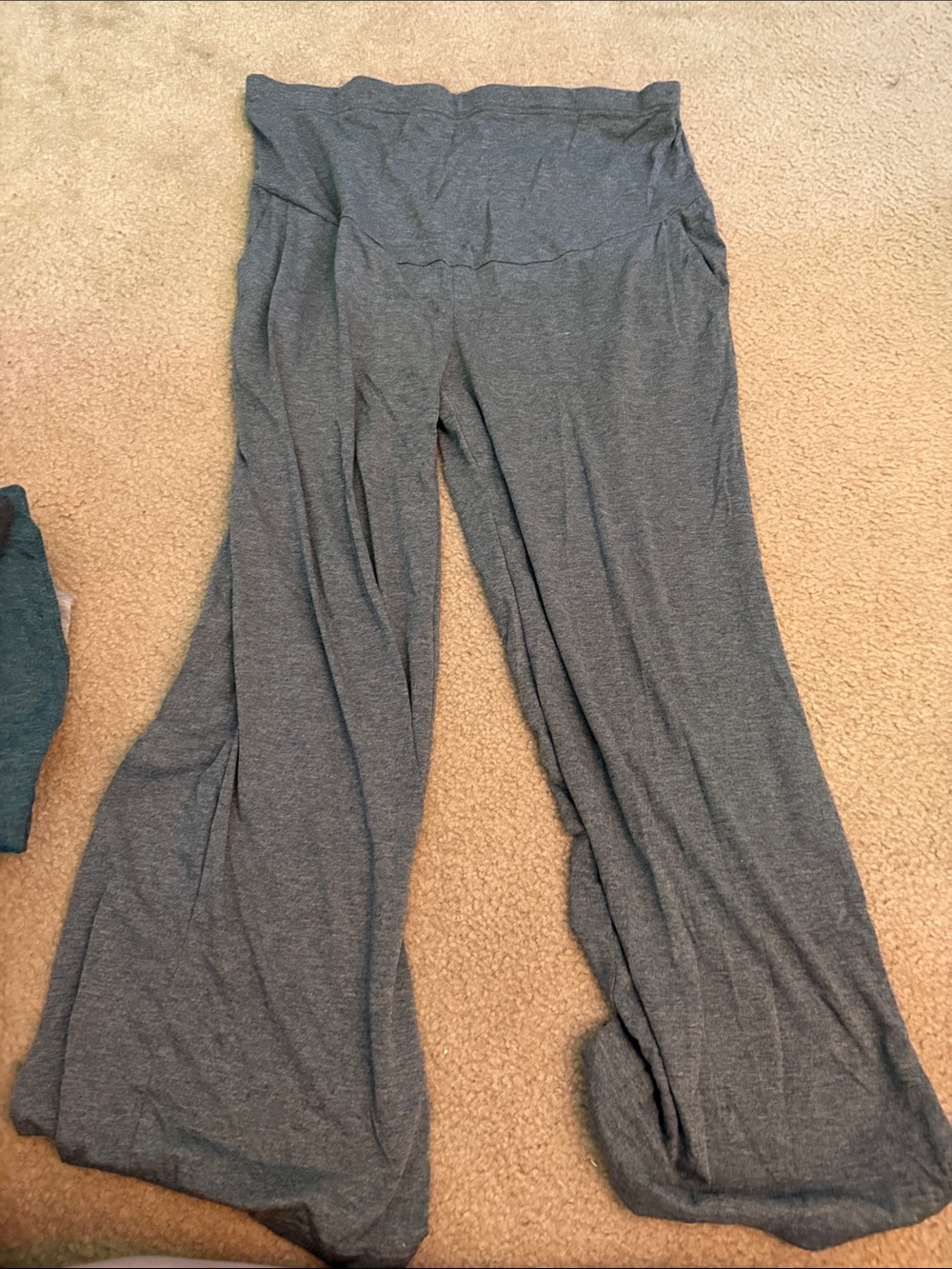 Women's Wide Leg Lounge Pants - Gray